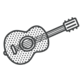 Icône guitare